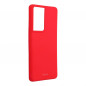 Colorful Jelly Case auf Samsung Galaxy S21 Ultra 5G Roar Abdeckung TPU Rosa