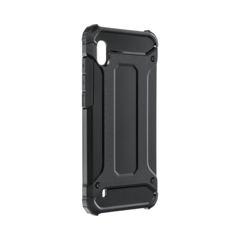 Samsung Galaxy A12 Gehärtete Abdeckung Armor Schwarz