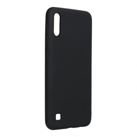 Samsung Galaxy A12 Hülle Silicone Elegant  Schwarz