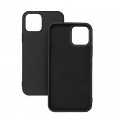 Samsung Galaxy A12 Hülle Silicone Elegant  Schwarz
