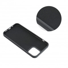 Samsung Galaxy A12 Hülle Silicone Elegant  Schwarz