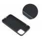 Samsung Galaxy A12 Hülle Silicone Elegant  Schwarz