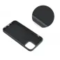 Samsung Galaxy A12 Hülle Silicone Elegant  Schwarz