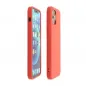 Samsung Galaxy A12 Hülle Silicone Elegant  Pfirsich