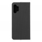 Samsung Galaxy A32 5G Book Handytaschen LUNA Book Carbon Kohlenstoff-Faser, Elegant  Schwarz