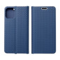 Samsung Galaxy A32 5G Book Handytaschen LUNA Book Carbon Kohlenstoff-Faser, Elegant  Blau