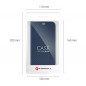 Samsung Galaxy A32 5G Book Handytaschen LUNA Book Carbon Kohlenstoff-Faser, Elegant  Blau