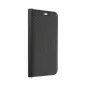 XIAOMI Redmi Note 10 5G Book Handytaschen LUNA Book Carbon Kohlenstoff-Faser, Elegant  Schwarz