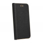 XIAOMI Redmi Note 10 Book Handytaschen LUNA Book Gold Elegant  Schwarz