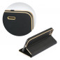 XIAOMI Redmi Note 10 Book Handytaschen LUNA Book Gold Elegant  Schwarz