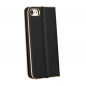 XIAOMI Redmi Note 10 Book Handytaschen LUNA Book Gold Elegant  Schwarz
