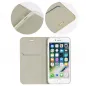 Samsung Galaxy A52 5G Book Handytaschen LUNA Book Gold Elegant  Silber 