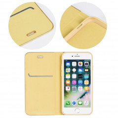 Samsung Galaxy A52 LTE Book Handytaschen LUNA Book Gold Elegant  Gold 