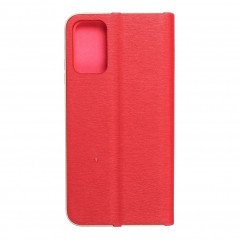 LUNA Book Gold auf XIAOMI Redmi 9T FORCELL Brieftaschenetui Rot