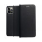 LUNA Carbon auf Samsung Galaxy A52 5G FORCELL Brieftaschenetui Schwarz