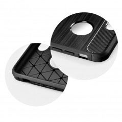 XIAOMI Mi 11 Lite 5G Hülle Carbon Elegant  Schwarz