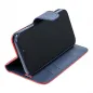 Samsung Galaxy A22 5G Book Handytaschen Fancy Book Rot / Marine