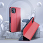 Fancy Book auf OPPO Find X3 Pro Brieftaschenetui Rot