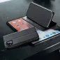 Magnet Book auf OPPO Reno5 5G Brieftaschenetui Schwarz