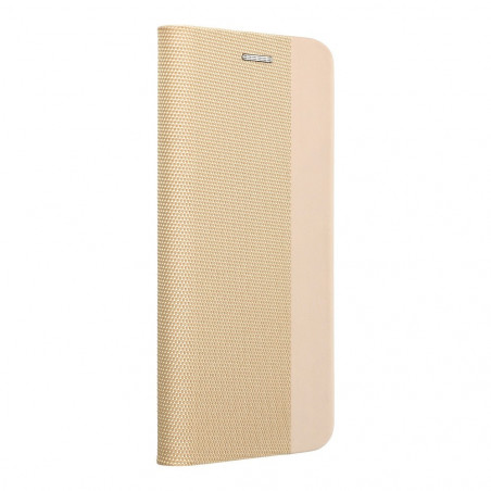 Sensitive Book auf XIAOMI Redmi Note 10 Brieftaschenhülle Gold