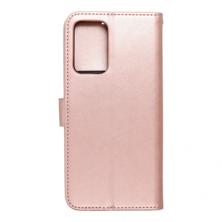MEZZO Book auf Samsung Galaxy A52 5G FORCELL Brieftaschenetui Rosa