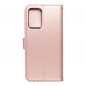 MEZZO Book auf Samsung Galaxy A52 5G FORCELL Brieftaschenetui Rosa