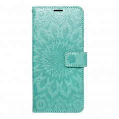Samsung Galaxy A32 5G Book Handytaschen MEZZO Book Mandala  Grün