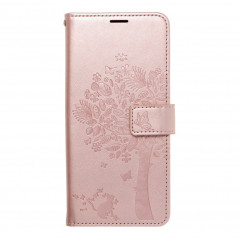 MEZZO Book auf Samsung Galaxy S21 Plus 5G FORCELL Brieftaschenetui Rosa