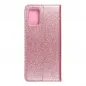 SHINING Book auf Samsung Galaxy A02s FORCELL Brieftaschenetui Rosa