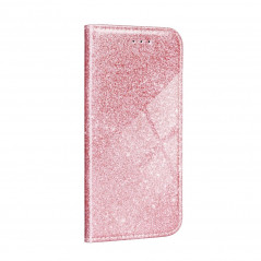 SHINING Book auf Samsung Galaxy A42 5G FORCELL Brieftaschenetui Rosa