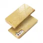 SHINING Book auf Samsung Galaxy A52 5G FORCELL Brieftaschenetui Gold