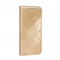SHINING Book auf Samsung Galaxy A52 5G FORCELL Brieftaschenetui Gold
