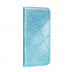 SHINING Book auf Samsung Galaxy A52 5G FORCELL Brieftaschenetui Blau