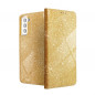 SHINING Book auf XIAOMI Mi 11 FORCELL Brieftaschenetui Gold