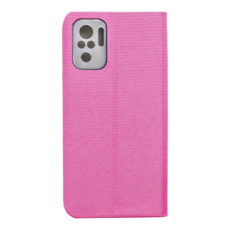 Sensitive Book auf XIAOMI Redmi Note 10S Brieftaschenhülle Rosa