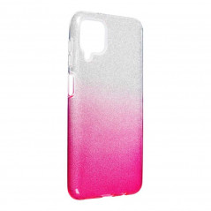 Samsung Galaxy A22 5G Hülle Shining Transparent und Pink