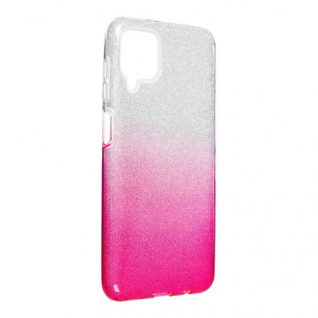 Samsung Galaxy A22 5G Hülle Shining Transparent und Pink