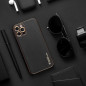 Samsung Galaxy A12 Hülle Leather Schwarz
