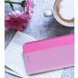 Samsung Galaxy A22 5G Book Handytaschen Sensitive Book Hell-Pink