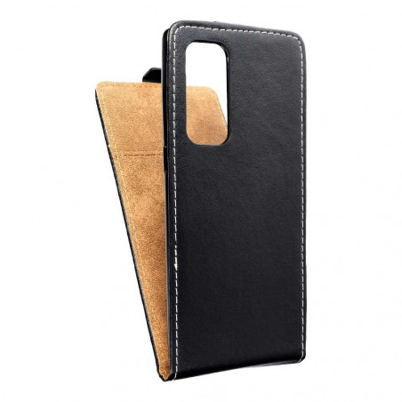 Slim Flexi Fresh auf OPPO Find X3 Neo Vertikale Öffnung Schwarz
