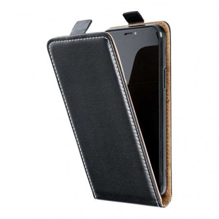 Oppo Find X3 Lite Flip Handytaschen Slim Flexi Fresh Schwarz