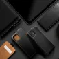Oppo Find X3 Lite Flip Handytaschen Slim Flexi Fresh Schwarz
