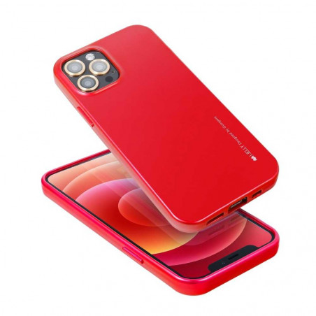 i-Jelly auf XIAOMI Redmi Note 10 Pro MERCURY Abdeckung TPU Rot