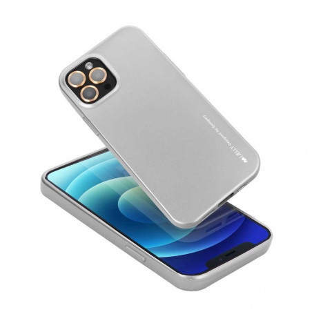 i-Jelly auf Samsung Galaxy A32 5G MERCURY Abdeckung TPU Grau