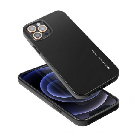 i-Jelly auf Samsung Galaxy A32 5G MERCURY Abdeckung TPU Schwarz