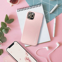 i-Jelly auf Samsung Galaxy A32 5G MERCURY Abdeckung TPU Rosa