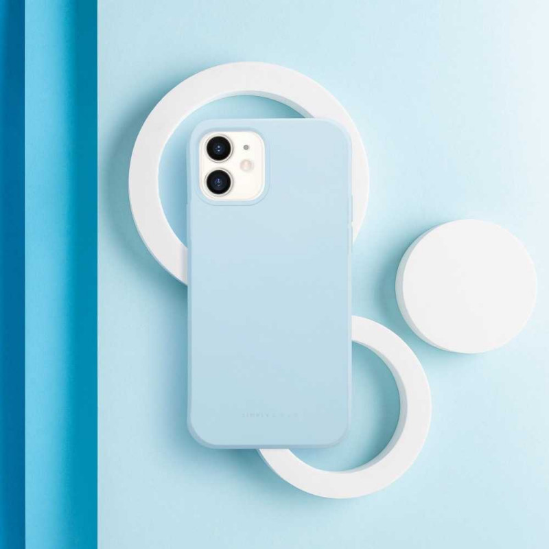 Apple iPhone 13 Hülle Roar Space Monochromatische, Elegant  Himmelblau