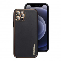 Samsung Galaxy A03s Hülle Leather Schwarz