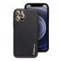 Samsung Galaxy A03s Hülle Leather Schwarz