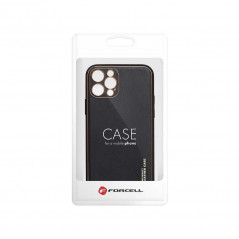 Samsung Galaxy A03s Hülle Leather Schwarz